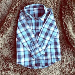 3T Garanimals boys plaid long sleeve shirt.